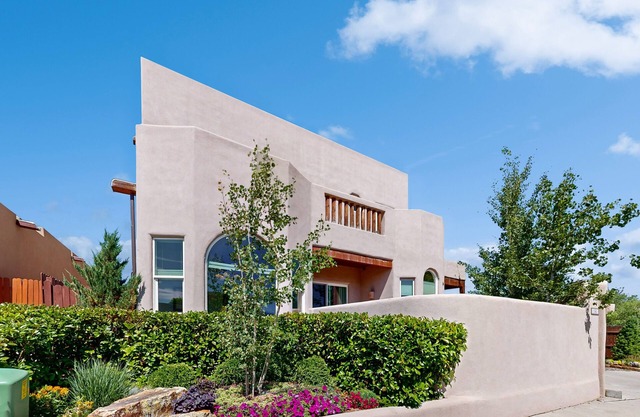 Modern Adobe Home w/ Mountain-View Balcony, Short Drive Downtown