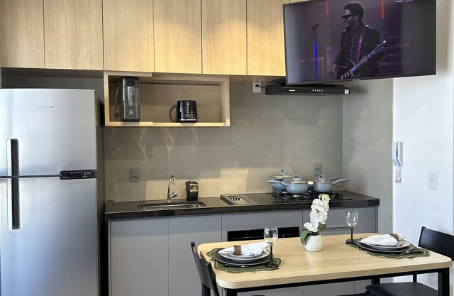 Modern apartment in an upscale and safe neighborhood in the city of Uberlândia