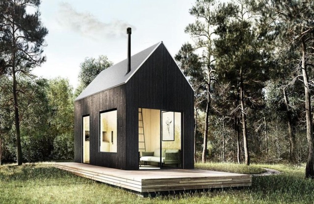 Modern Barn House Bliss Cabin 7