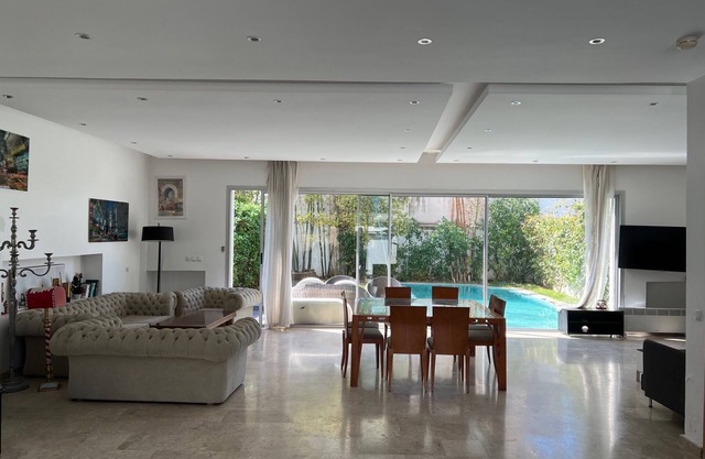 Modern beachfront villa with private pool