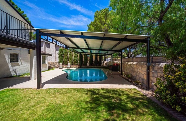 Modern Bohemian Pool House