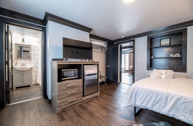 Modern Boutique Queen Studio | Near Downtown Muskegon