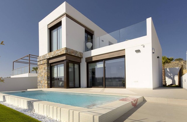 Modernes, brandneues 3-Zimmer-Haus mit Pool, La Finca Golf, herrliche Aussicht