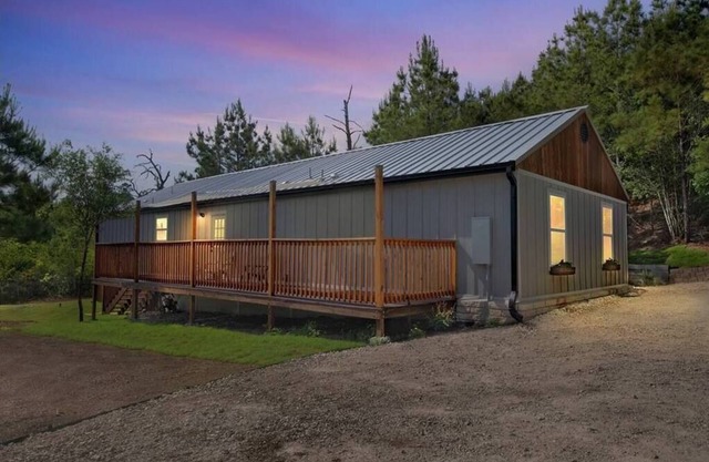 Modern Cabin Nestled in a Pine Forest, Near Austin