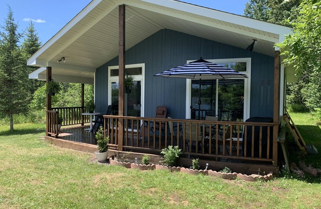 Modern Camp on Portage Lake