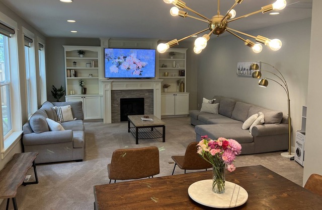 Modern centrally located family friendly home.