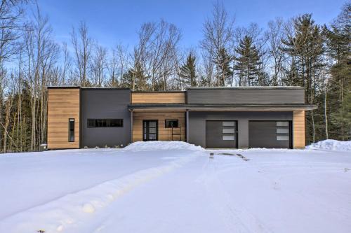 Modern-Chic Interlochen Home with Deck and Game Room!