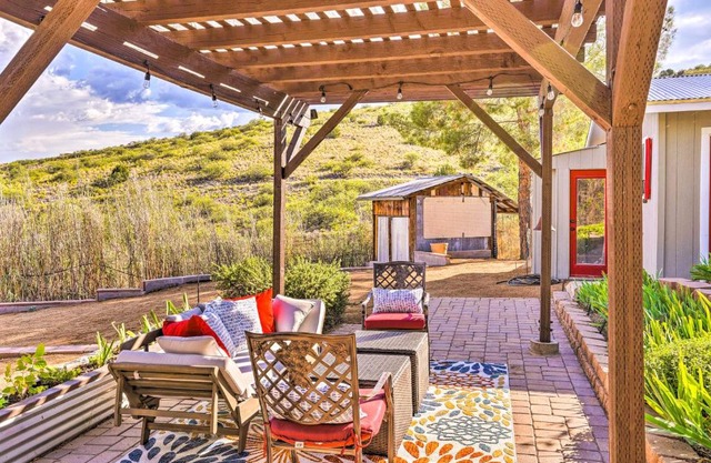 Modern Clarkdale Tiny Home on Mingus Mountain