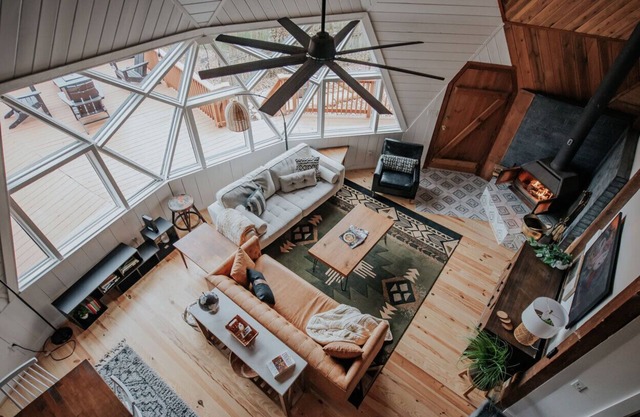 Modern Dome + Cottage w/ Views of Amicalola State Park!