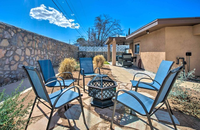 Modern El Paso Home w/ Backyard & Fire Pit!