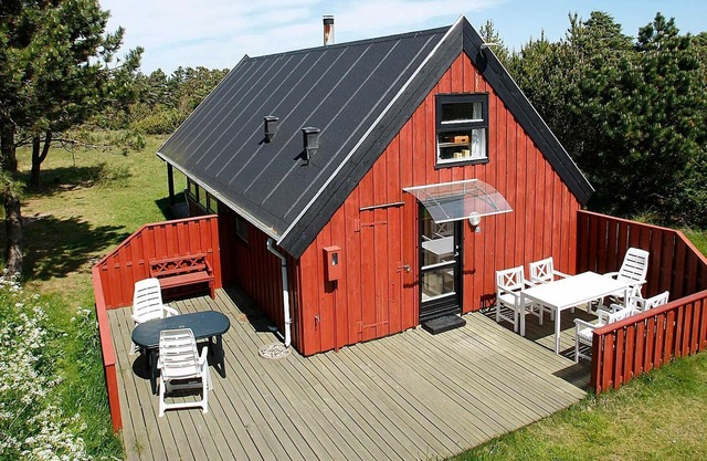 Modernes Ferienhaus in Skagen mit Terrasse