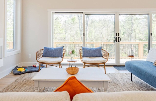Modern Home w/ Creek Views near the Delaware River