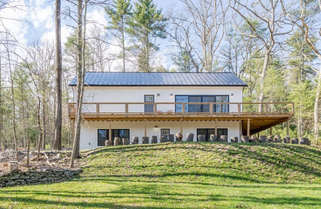 Modern Home w/ Creek Views near the Delaware River
