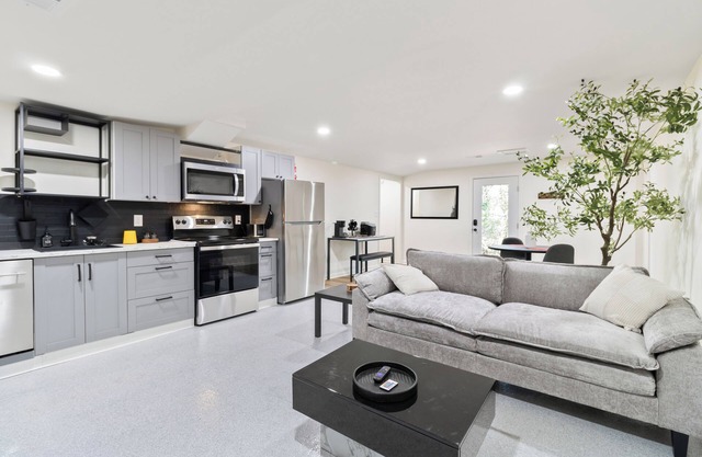 Modern Home w/In-Law Suite – 5BR, 3BA, 2 Kitchens, Theater Room, 3,000 Sq Ft