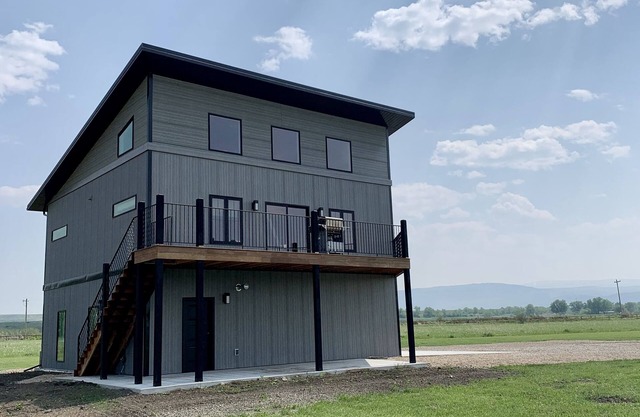 Modern Home with Private Big Horn River Access