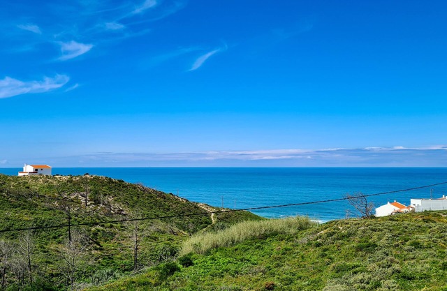 Modernes Ferienhaus mit Meerblick, Pool & 5 Gehminuten zum Strand