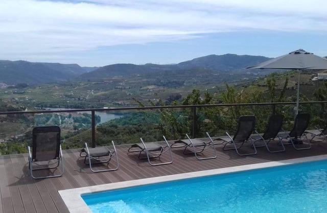 Modern house with stunning views at the heart of 5 hectares of cherry orchards