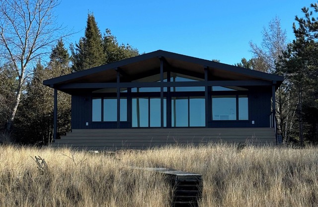 Modern Lake Michigan Private Beach Cottage