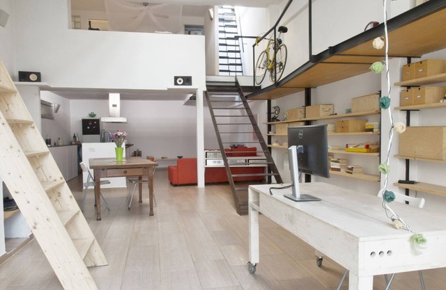 Loft moderno en el auténtico barrio romano