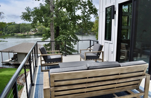 Modern Luxury in brand new home on Shoals Creek
