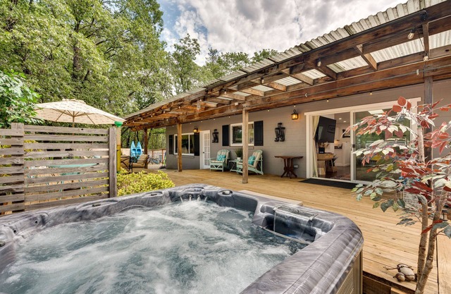 Modern Meadow Vista Vacation Home w/ Spacious Deck