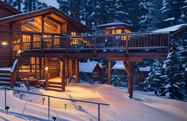 Modern Mountain Retreat w/ Amazing Views Hot Tub Deck Pets Welcome