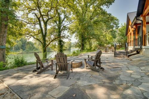 Modern Norfork River Cabin Rental with Shared Dock!