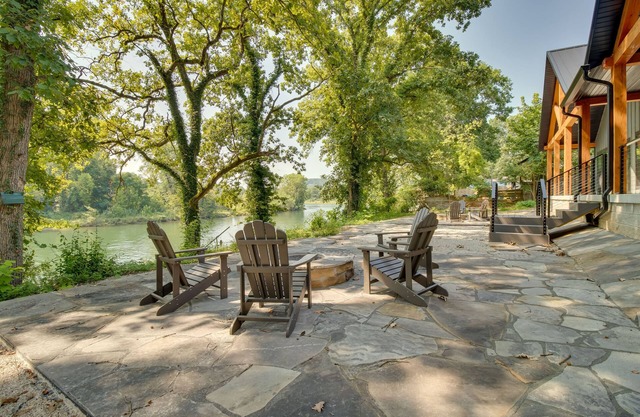 Modern Norfork River Cabin Rental w/ Shared Dock!