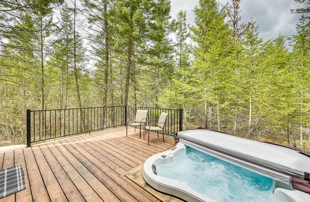 Modern Polson Cabin w/ Deck Near Flathead Lake!