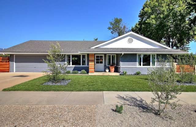 Modernes Haus im Ranchstil, 2 Blocks vom Lake Los Carneros entfernt