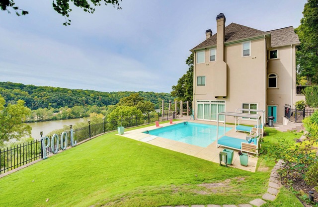 Modern Retreat w/ River View in Roswell!