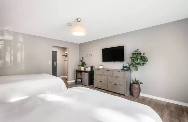 Modern Room Near Indoor Pool