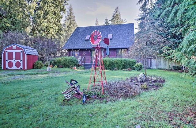 Modernes South Whidbey House - Schritte zu den Wattflächen!