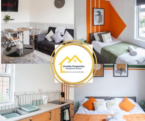 Modern Spacious 2BD Flat - Free Parking - 30off Monthly stays