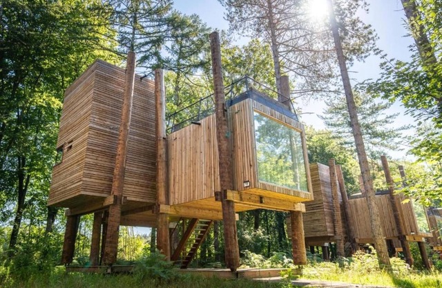 Ruhige Lodge mit Sauna von Belvilla