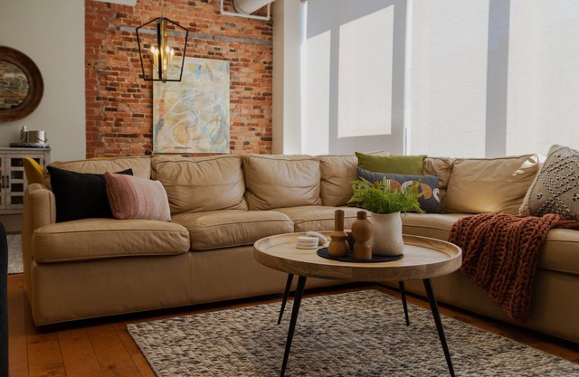 Modern two bedroom loft downtown