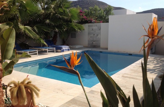 moderne villa mit privatem wifi pool 300 m vom strand entfernt in las negras