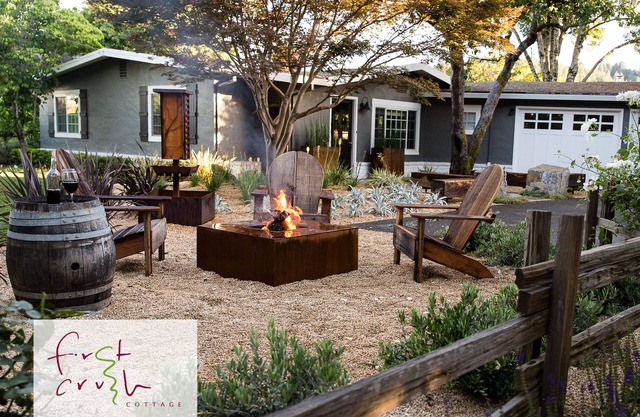 Modernes Wein-Landhaus in historischem Healdsburg, Premiere-Standort