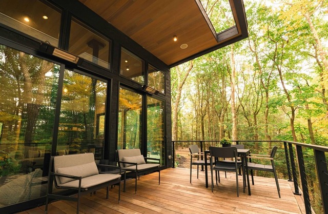 Modernist Wooded Retreat Rhinebeck on 75 acres