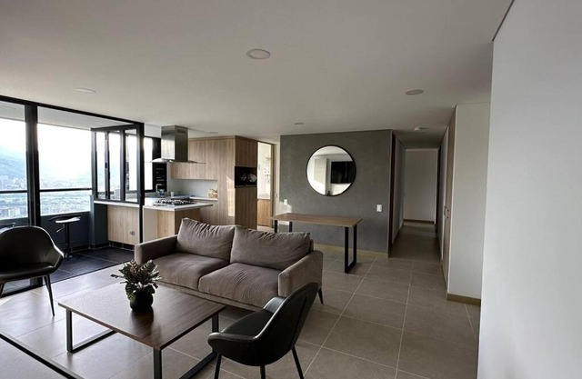 Moderno Apartamento en Poblado,Vista a la cuidad