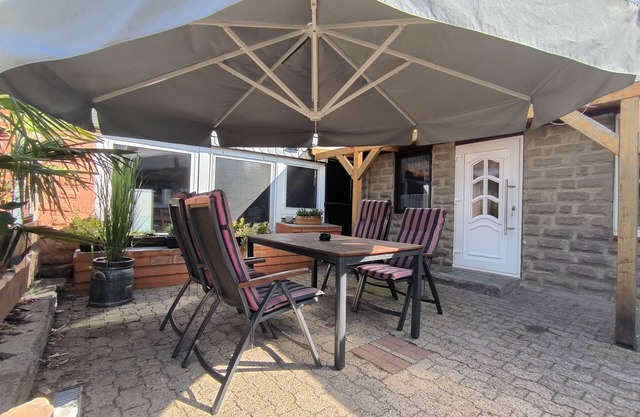 Mohnkopf: FeWo mit Terrasse - FeWo Mohnkopf