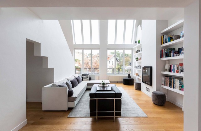 Markantes 3BR Duplex in Boulogne Billancourt mit Dachterrasse von Veeve