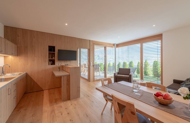 Moosbichlerhof neues Chalet 55 qm, Panoramablick, Pool bei Meran, Meran Card .