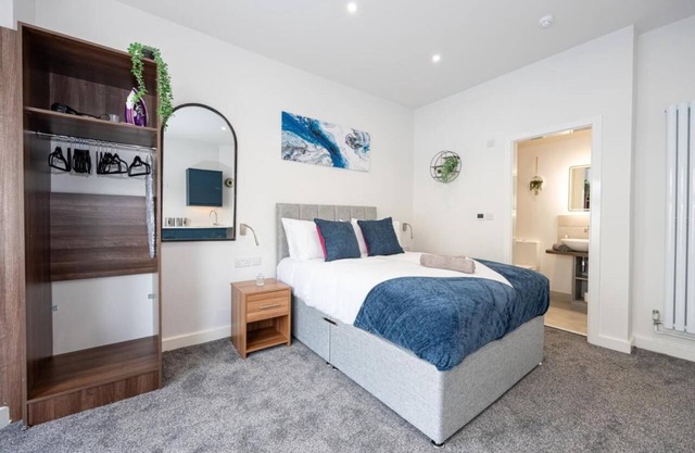 Apartment-Stadt-Ensuite Dusche
