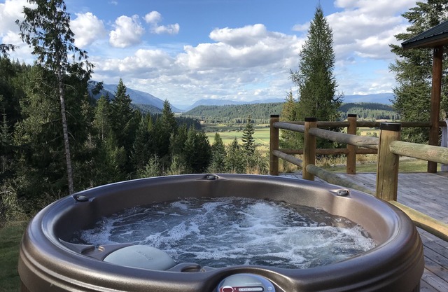 Mountain cabin with HOT TUB and Amazing View!!