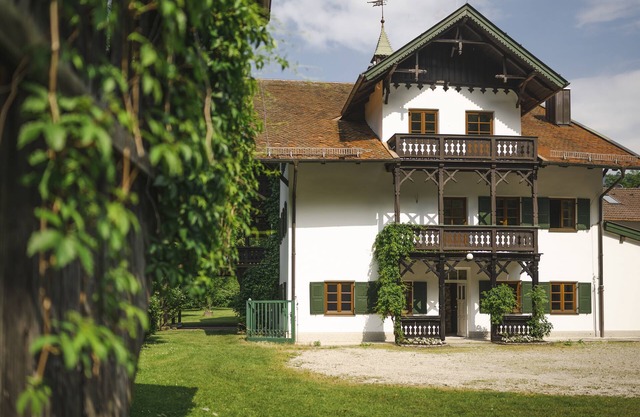 Berg Chalet auf Gut Buchwies in der Nähe von Garmisch