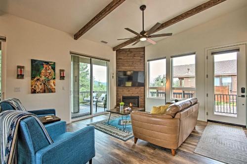 Mountain High Pines Retreat with Hot Tub and Views!