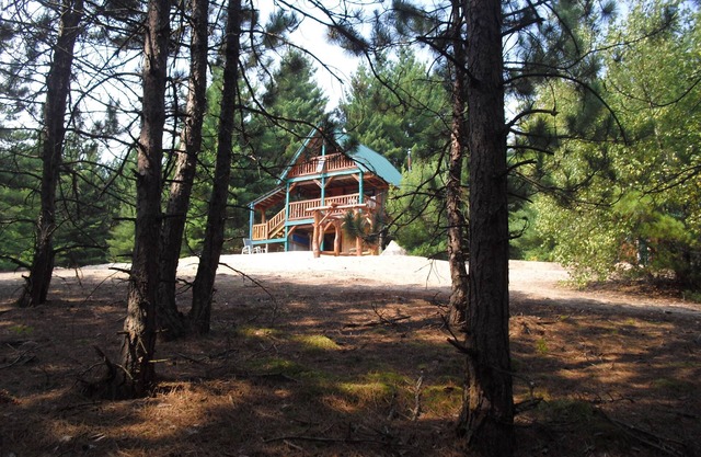 Back-to-Natur-Kabine in den Adirondack Ausläufern