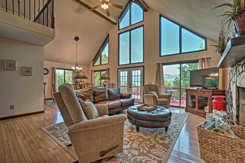 Mountain Retreat with Decks, Hot Tub, and Games!