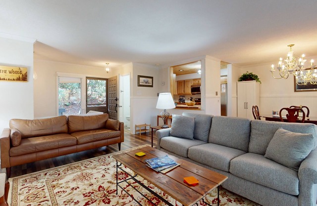 Mountain-view condo with pools, hot tub, sauna, tennis, game room, & balcony